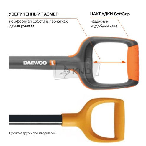 Лопата для уборки снега DAEWOO DAST 50 - фото №6