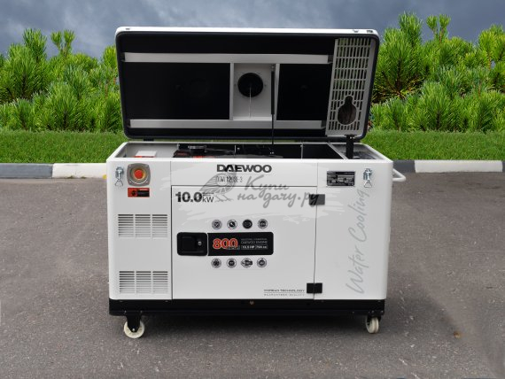 Дизельный генератор DAEWOO DDW 12 DSE-3 - фото №5