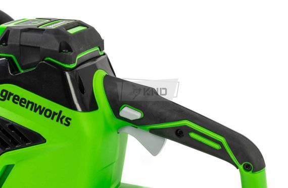 Аккумуляторная пила Greenworks GD40CS18K5 с АКБ 5 Ач и ЗУ - фото №5