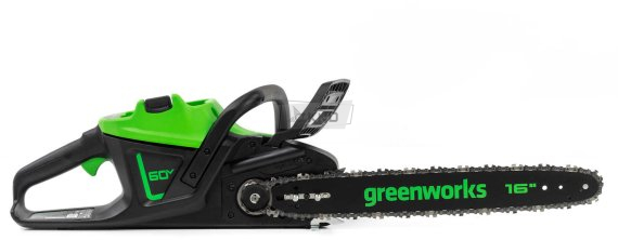 Аккумуляторная пила Greenworks GD60CS25 с АКБ 4 Ач и ЗУ - фото №4