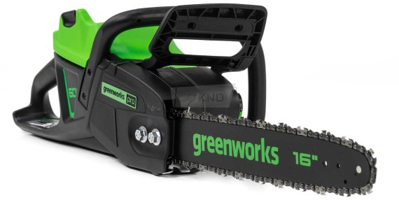 Аккумуляторная пила Greenworks GD60CS25 с АКБ 4 Ач и ЗУ - фото №1