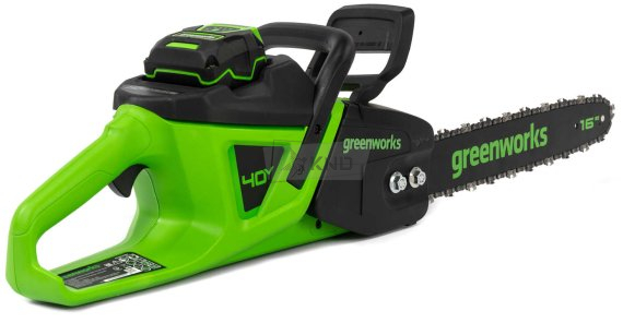 Аккумуляторная пила Greenworks GD40CS20XK4 с АКБ 4 Ач и ЗУ - фото №4