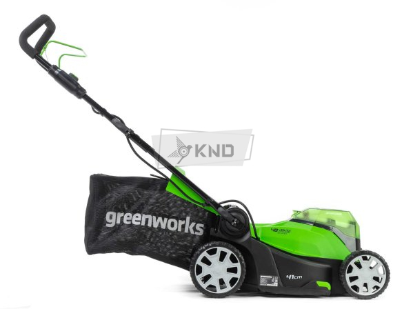 Аккумуляторная газонокосилка Greenworks G24X2LM41 без АКБ и ЗУ - фото №3