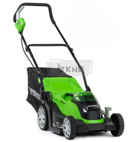 Аккумуляторная газонокосилка Greenworks G40LM35K2 с АКБ 2 Ач и ЗУ - фото №1