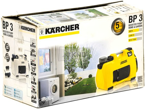 Насос поверхностный Karcher BP 3 Home&Garden самовсасывающий (уценка) - фото №1
