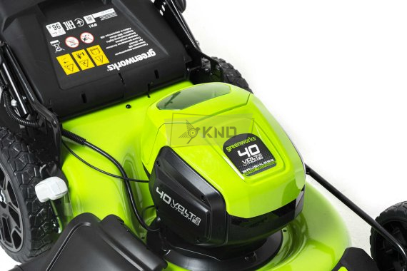 Аккумуляторная газонокосилка Greenworks GD40LM46HP без АКБ и ЗУ - фото №7