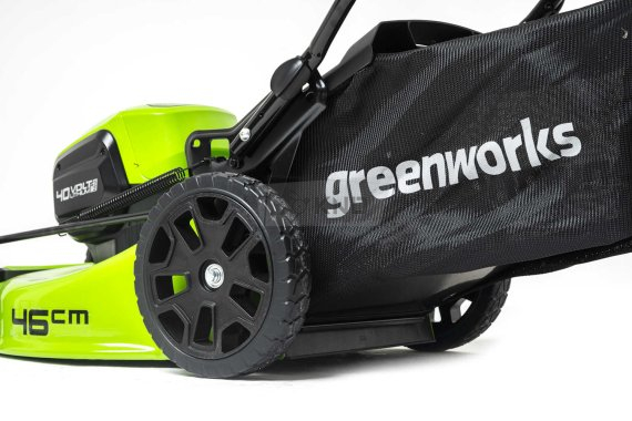 Аккумуляторная газонокосилка Greenworks GD40LM46HP без АКБ и ЗУ - фото №8