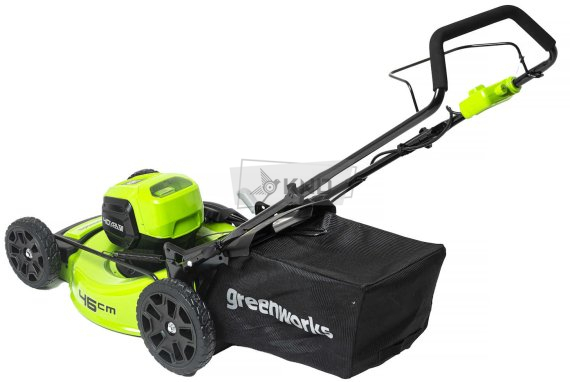 Аккумуляторная газонокосилка Greenworks GD40LM46HP без АКБ и ЗУ - фото №3