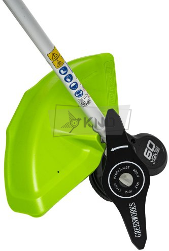 Триммер аккумуляторный Greenworks GD60BCB без АКБ и ЗУ - фото №7