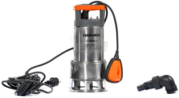 Дренажный насос DAEWOO DDP 20000 Inox (уценка) - фото №1