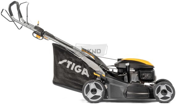 Газонокосилка бензиновая Stiga Twinclip 955 V - фото №2