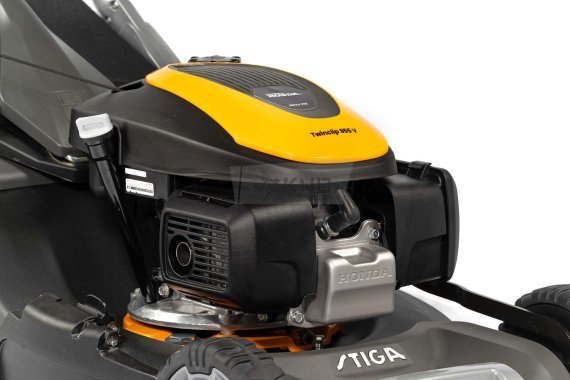 Газонокосилка бензиновая Stiga Twinclip 955 V - фото №6