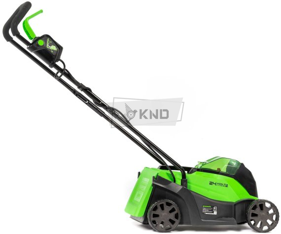 Аккумуляторная газонокосилка Greenworks GD24LM33 без АКБ и ЗУ - фото №7