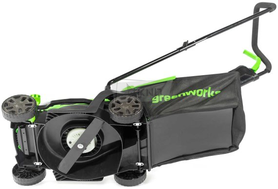 Аккумуляторная газонокосилка Greenworks GD24LM33 без АКБ и ЗУ - фото №9