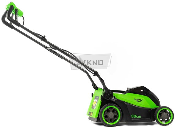 Аккумуляторная газонокосилка Greenworks GD40LM361 без АКБ и ЗУ - фото №5