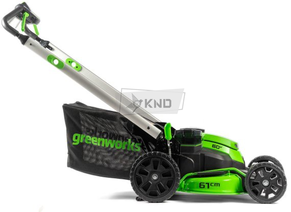 Газонокосилка аккумуляторная Greenworks GD60LM61 без АКБ и ЗУ - фото №2