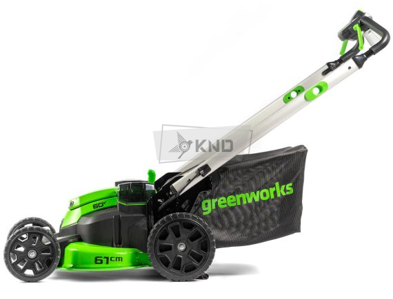 Газонокосилка аккумуляторная Greenworks GD60LM61 без АКБ и ЗУ - фото №4