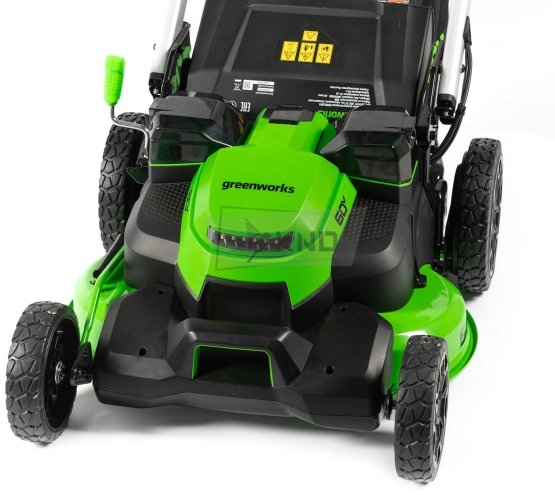 Газонокосилка аккумуляторная Greenworks GD60LM61 без АКБ и ЗУ - фото №10
