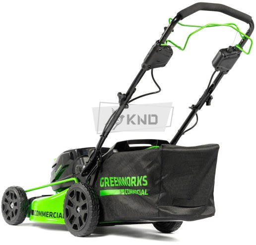 Аккумуляторная газонокосилка Greenworks GC82LM51SP2K2 с АКБ 5 Ач и ЗУ - фото №3