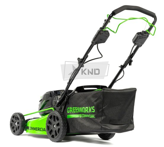 Аккумуляторная газонокосилка Greenworks GC82LM51SP2ХK2 с 2 АКБ 5 Ач и ЗУ - фото №3