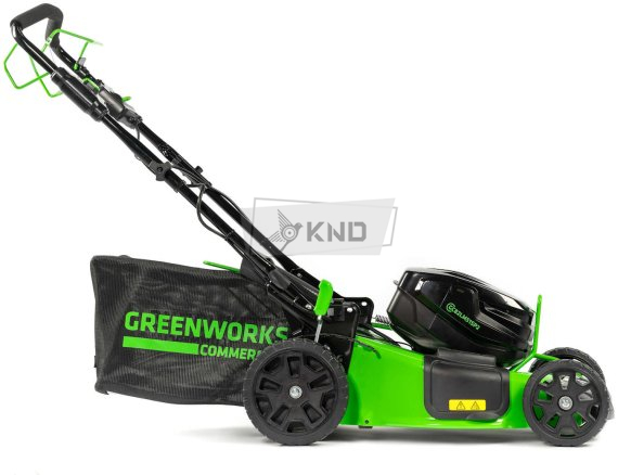 Аккумуляторная газонокосилка Greenworks GC82LM51SP2K2 с АКБ 5 Ач и ЗУ - фото №4