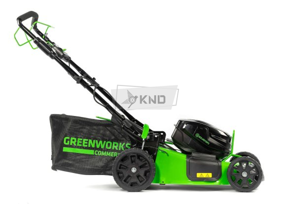 Аккумуляторная газонокосилка Greenworks GC82LM51SP2ХK2 с 2 АКБ 5 Ач и ЗУ - фото №4