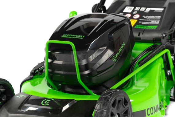 Аккумуляторная газонокосилка Greenworks GC82LM51SP2K2 с АКБ 5 Ач и ЗУ - фото №7