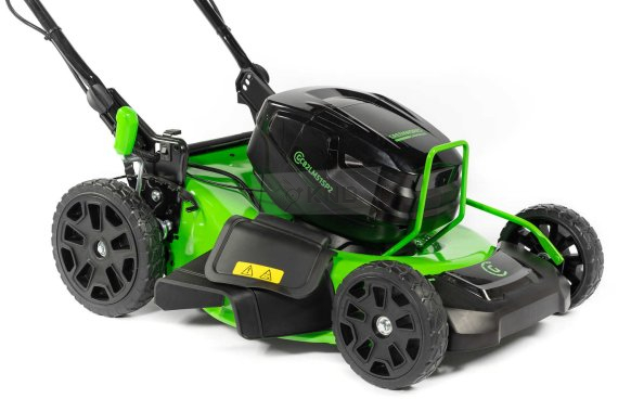 Аккумуляторная газонокосилка Greenworks GC82LM51SP2K2 с АКБ 5 Ач и ЗУ - фото №11