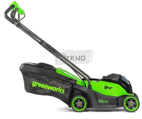 Аккумуляторная газонокосилка Greenworks GD24LM331 без АКБ и ЗУ - фото №4