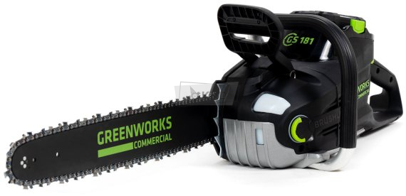 Аккумуляторная пила Greenworks GC82CS25K2 с АКБ 2.5 Ач и ЗУ - фото №1