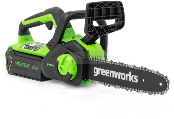 Аккумуляторная пила Greenworks G40CS30IIK4 c АКБ 4 Ач и ЗУ - фото №5