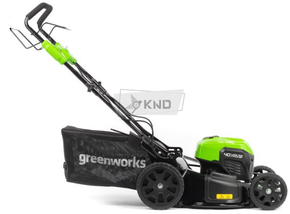 Аккумуляторная газонокосилка Greenworks GD40LM46SP с АКБ 4 Ач и ЗУ - фото №3