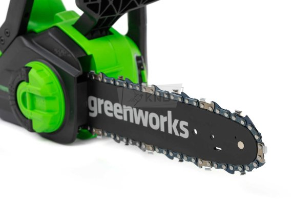 Аккумуляторная пила Greenworks G24CS25K2 с АКБ 2 Ач и ЗУ - фото №4