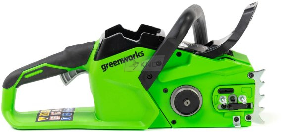 Аккумуляторная пила Greenworks GD40CS18K2 с АКБ 2 Ач и ЗУ - фото №7