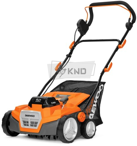 Скарификатор аккумуляторный DAEWOO DSC 3842Li SET с 2 АКБ 4 Ач и ЗУ - фото №1