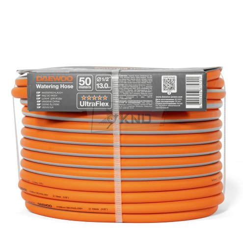 Шланг для полива DAEWOO UltraFlex DWH 8117 50м 13мм 1/2" - фото №3