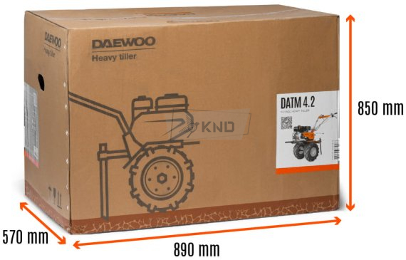 Мотоблок бензиновый DAEWOO DATM 4.2 - фото №19