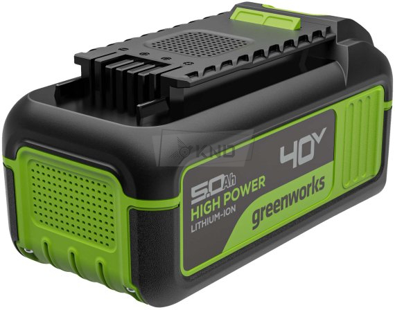 Аккумулятор GreenWorks High Power G40HP5, 40В, 5 Ач (2958607) - фото №2