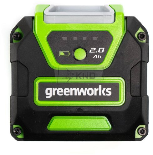 Аккумулятор Greenworks G40USB2 40В, 2Ач, с USB-разъемом (2939407) - фото №3