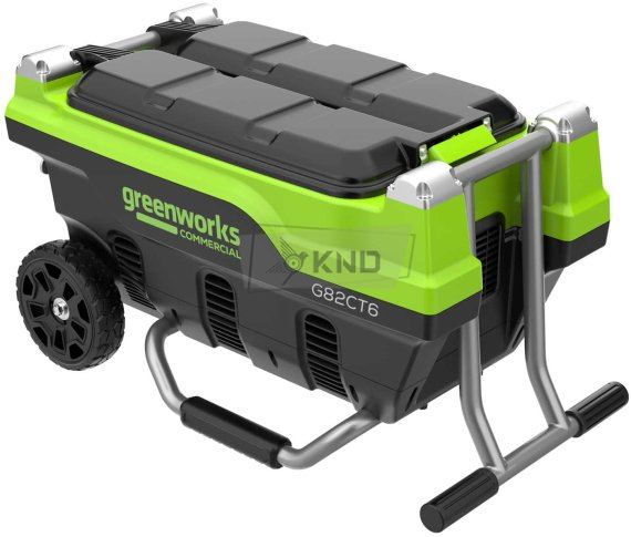 Зарядное устройство Greenworks G82CT6, 82В, 8А для шести аккумуляторов (2955107) - фото №1