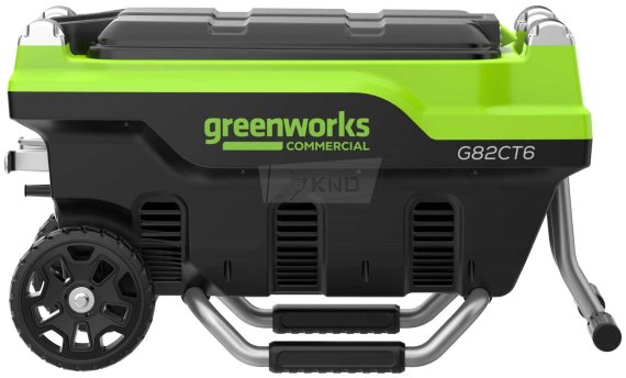 Зарядное устройство Greenworks G82CT6, 82В, 8А для шести аккумуляторов (2955107) - фото №3