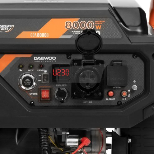 Инверторный генератор DAEWOO GDA 8000Ei - фото №8