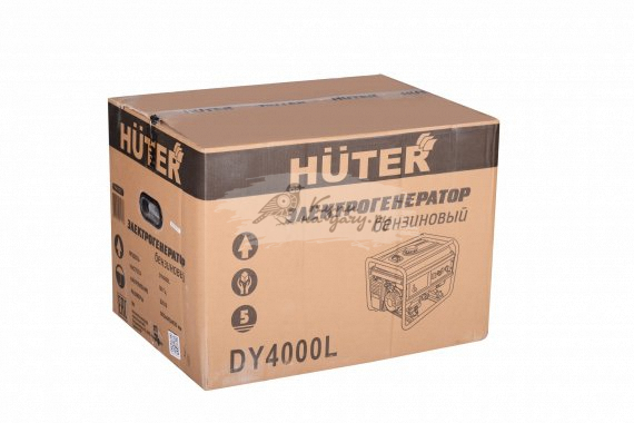 Бензиновый генератор Huter DY4000L - фото №9