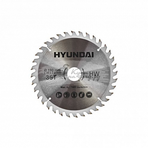 Пильный диск Hyundai 205105 160 мм по дереву - фото №1