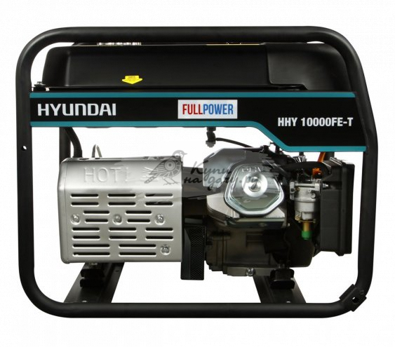 Бензиновый генератор HYUNDAI HHY 10000FE-T - фото №3
