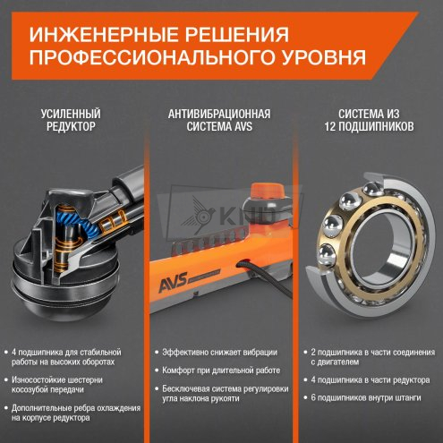 Триммер бензиновый DAEWOO DABC 620 PRO - фото №2