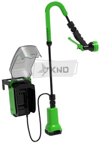 Аккумуляторный насос для полива из бочки Greenworks G24SWP с АКБ 2 Ач и ЗУ - фото №5