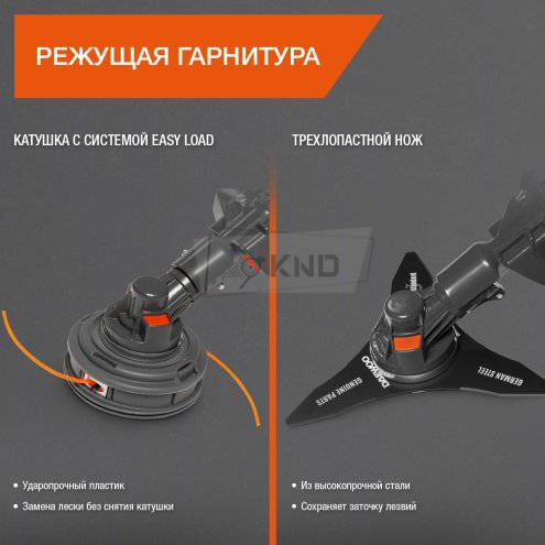 Триммер бензиновый DAEWOO DABC 350 - фото №6