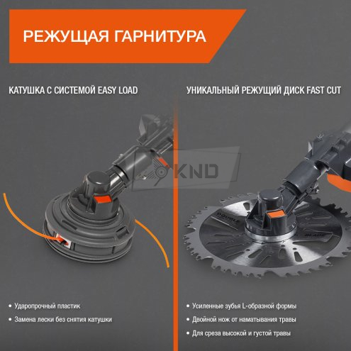 Триммер бензиновый DAEWOO DABC 450 - фото №6
