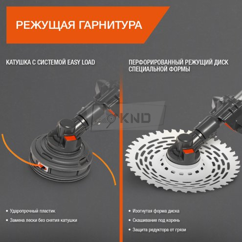 Триммер бензиновый DAEWOO DABC 550 - фото №6